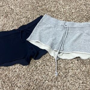 Brandy Melville pack of sweat shorts